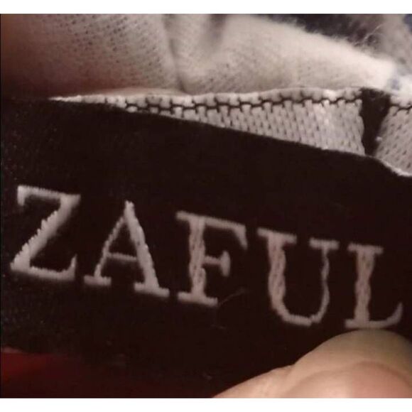 ZAFUL WHITE & BLUE STRIPE HALTER ROMPER SZ.XL EUC. - Picture 6 of 10